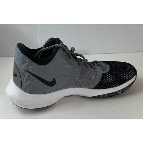 Nike Men's Air Precision II AA7069-011 Gray/Black Basketball Shoes Size 7.5 - Picture 6 of 12